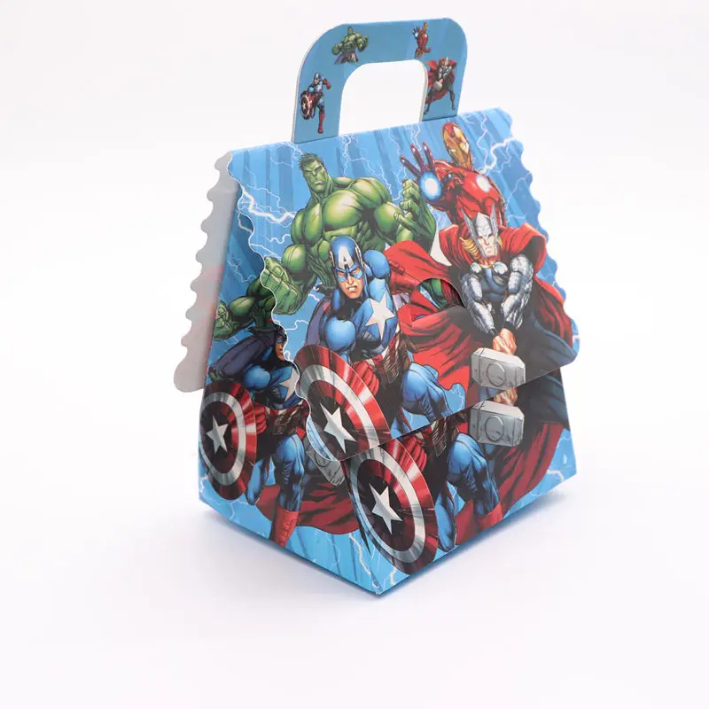 6Pcs/lot Avenger Birthday Candy Box Birthday Party Decorations Kid Girl Avenger Candy Bag Event Party Supplies Baby Shower
6Pcs/lot Avenger Birthday Candy Box Birthday Party Decorations Kid Girl Avenger Candy Bag Event Party Supplies Baby Shower