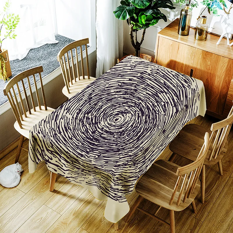 150x300cm Geometric Endless Circle Modern Tablecloth Plaid Print Multifunctional Rectangle Table Cover Home Kitchen Table Cloth
150x300cm Geometric Endless Circle Modern Tablecloth Plaid Print Multifunctional Rectangle Table Cover Home Kitchen Table Cloth
