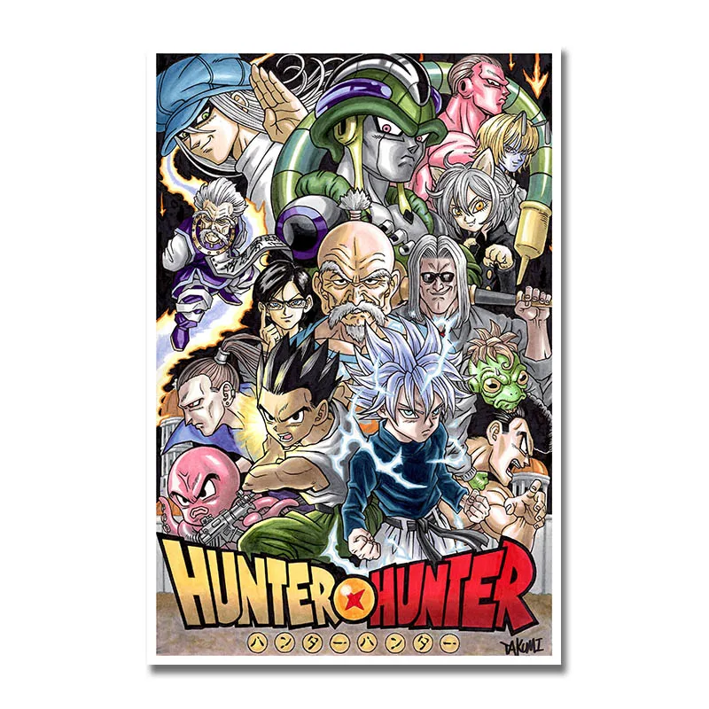 Art Silk Or Canvas Print Hunter x Hunter And Dragon Ball Anime Poster For Room Decor Decoration-001
Art Silk Or Canvas Print Hunter x Hunter And Dragon Ball Anime Poster For Room Decor Decoration-001