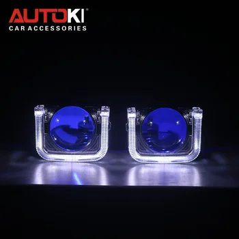 AUTOKI 2018 New metal Super H1 U 2.5inc LED angel eyes with LED Devil eyes Bi-xenon Projectors lens for H4 H7 9005 9006 Socket
AUTOKI 2018 New metal Super H1 U 2.5inc LED angel eyes with LED Devil eyes Bi-xenon Projectors lens for H4 H7 9005 9006 Socket