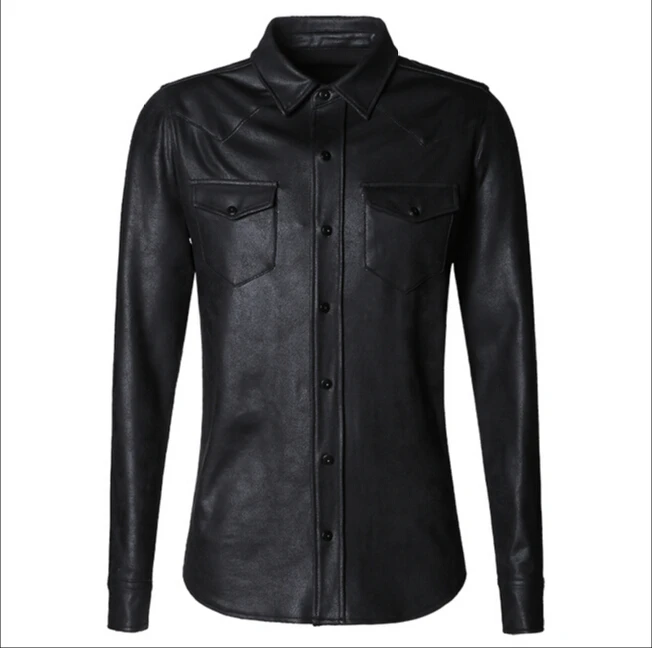 NEW ! 2016 men's clothing elastic plus velvet Men shirt male black long-sleeve shirt SIZE S-XL
NEW ! 2016 men's clothing elastic plus velvet Men shirt male black long-sleeve shirt SIZE S-XL