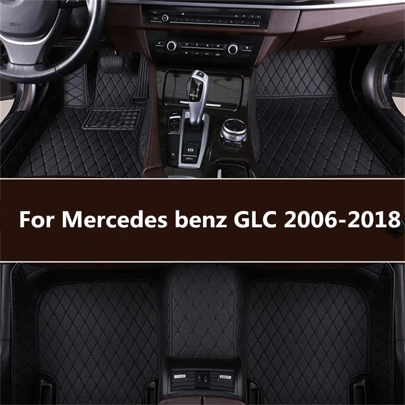 leather car floor mats for Mercedes benz GLC 2016 2017 2018 Custom auto foot Pads automobile carpet cover
leather car floor mats for Mercedes benz GLC 2016 2017 2018 Custom auto foot Pads automobile carpet cover