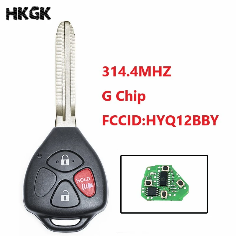 3 кнопки дистанционного ключа для Toyota Camry Rav4 2006-2010 315 МГц для Toyota HYQ12BBY оригинальный ключ G чип
3 кнопки дистанционного ключа для Toyota Camry Rav4 2006-2010 315 МГц для Toyota HYQ12BBY оригинальный ключ G чип