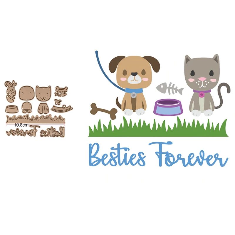 Faithful Partner Dog Metal Cutting Dies Silver Stencil For Scrapbooking Paper Cards Crafts New 2019 Dies Cutter Decor Embossing
Faithful Partner Dog Metal Cutting Dies Silver Stencil For Scrapbooking Paper Cards Crafts New 2019 Dies Cutter Decor Embossing