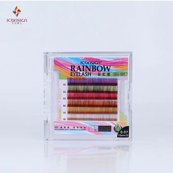 StarsColors Super Thin Size 0.07mm Eyelash Extension Colorful eye lashes Used in Party Beauty Make up tools 
StarsColors Super Thin Size 0.07mm Eyelash Extension Colorful eye lashes Used in Party Beauty Make up tools