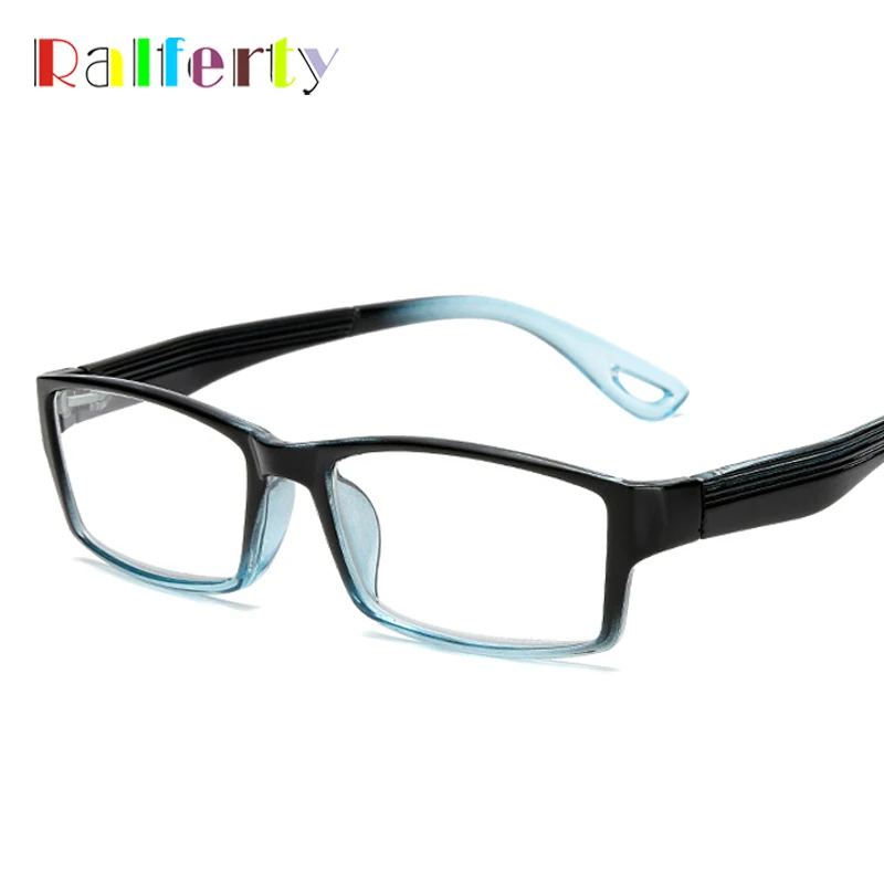 

Ralferty Retro Square Reading Glasses Men Women Anti-fatigue Presbyopia Glasses Diopter Spectacles Point A9895 +1.0 1.5 2.0 2.5