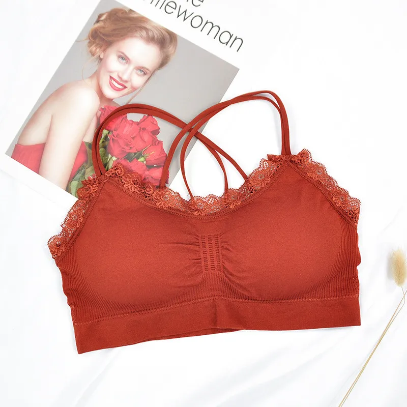 2019 New Soft Cotton Bra Lace Patchwork Padded Bras Push Up Lengerie Mulher for Women Cross Back Top Feminino Fitness Lingerie
2019 New Soft Cotton Bra Lace Patchwork Padded Bras Push Up Lengerie Mulher for Women Cross Back Top Feminino Fitness Lingerie