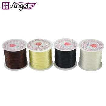 Wholesale 120rolls 80m Elastic Crystal Thread Cord String Wire for Hair Weave Weft Knitting Hair Extension Attaching Tools
Wholesale 120rolls 80m Elastic Crystal Thread Cord String Wire for Hair Weave Weft Knitting Hair Extension Attaching Tools