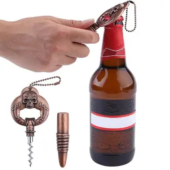 Creative Corkscrew Wine Beer Opener 2 in 1 Bottle Opener Skull Red Wine Zinc Alloy Bottle Opener Classic Vintage Home Bar Tools
Creative Corkscrew Wine Beer Opener 2 in 1 Bottle Opener Skull Red Wine Zinc Alloy Bottle Opener Classic Vintage Home Bar Tools