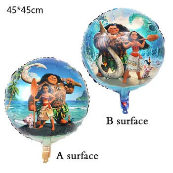 50 pcs/ lot Double Side Moana Balloons Ocean Romance Princess Aluminum Foil Balloons Birthday Party Decorations Party Supplies
50 pcs/ lot Double Side Moana Balloons Ocean Romance Princess Aluminum Foil Balloons Birthday Party Decorations Party Supplies