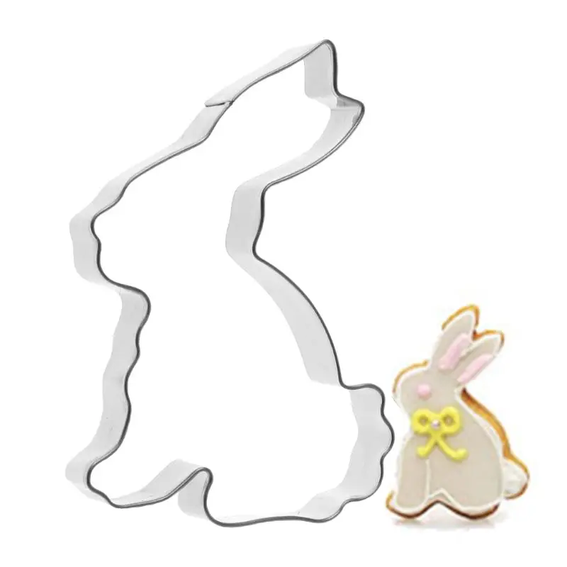 1pc Easter Rabbit Bunny Stainless Steel Cookie Cutter Cake Baking Chocolate Mold Fondant Pastry Biscuit Mould DIY Crafts Tools
1pc Easter Rabbit Bunny Stainless Steel Cookie Cutter Cake Baking Chocolate Mold Fondant Pastry Biscuit Mould DIY Crafts Tools
