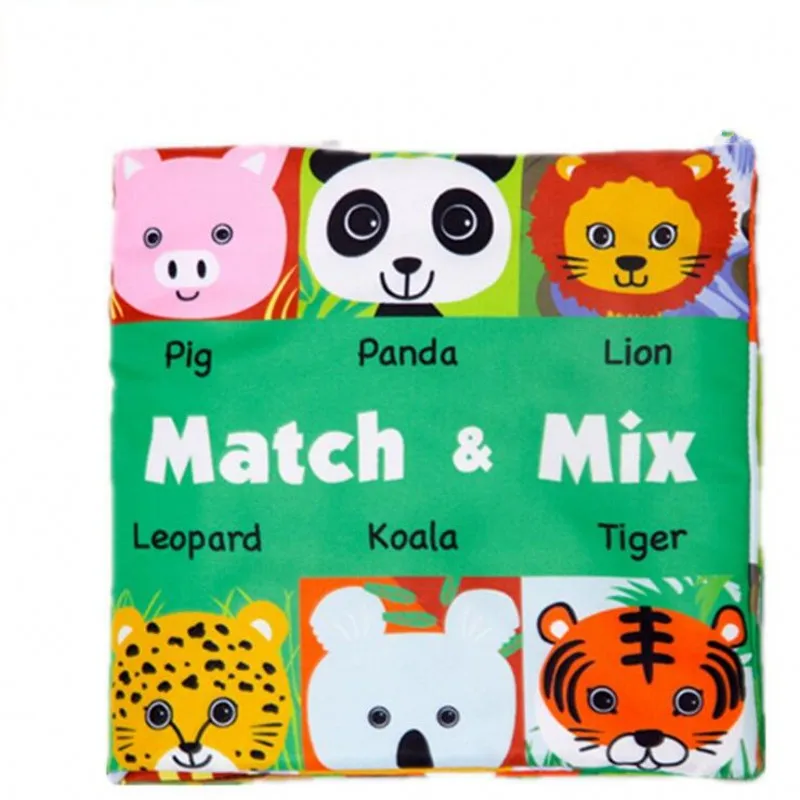 Animal Face Matching Baby Toy Cloth Development Books Learning & Education Cloth Books Kid Quiet Book
Animal Face Matching Baby Toy Cloth Development Books Learning & Education Cloth Books Kid Quiet Book