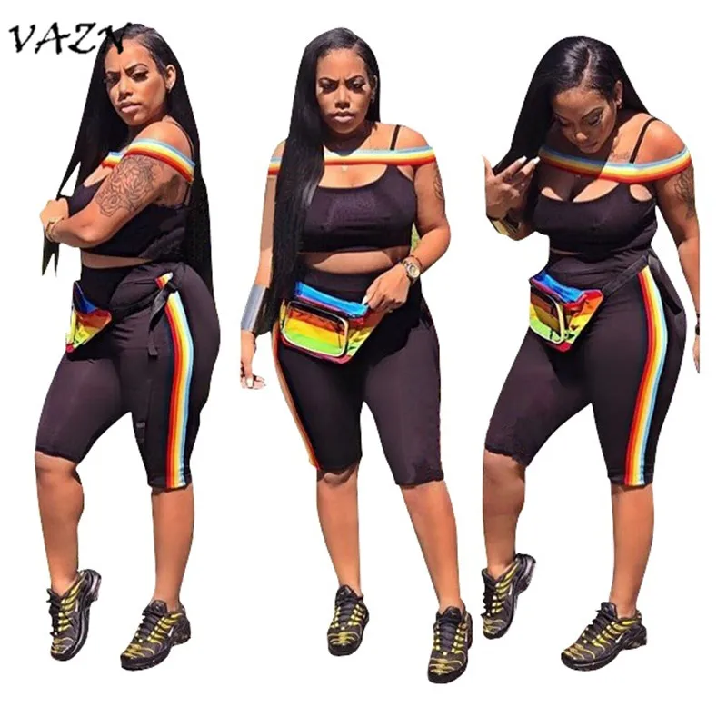 VAZN 2018 New Fashion High Quality Casual 2 piece Women Set Striped Strapless Sleeveless Midi Pants Bodycon Set LM965
VAZN 2018 New Fashion High Quality Casual 2 piece Women Set Striped Strapless Sleeveless Midi Pants Bodycon Set LM965