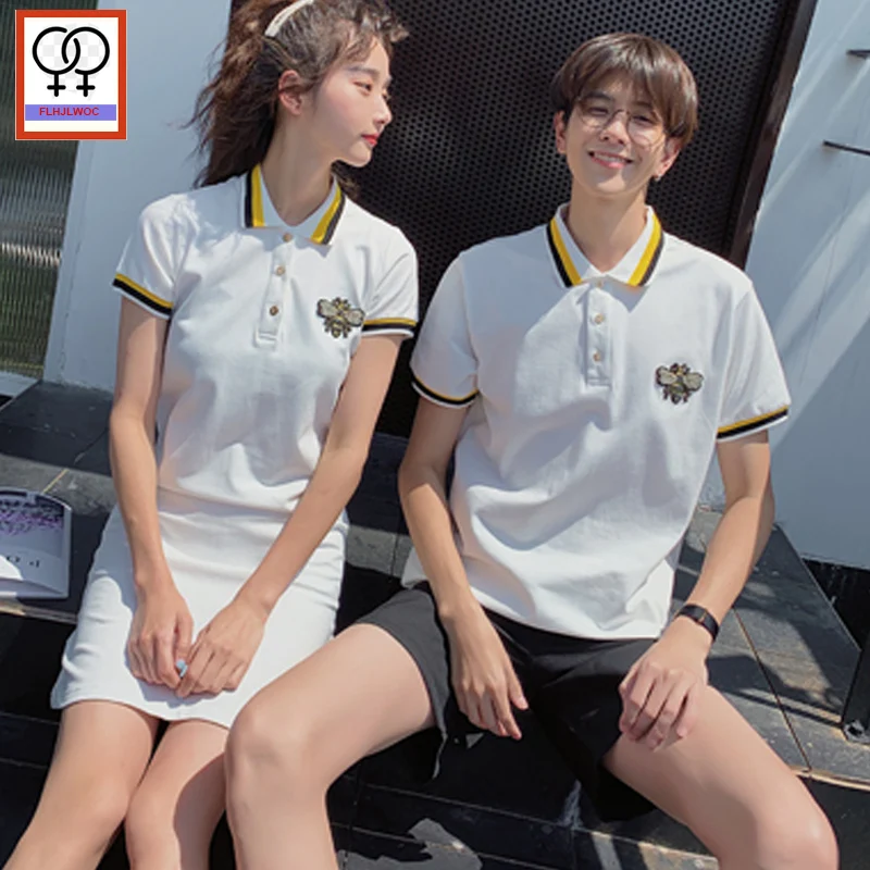 Matching Couple Clothes 2019 Design Summer Preppy Style Girlfriends Boyfriends Casual White T-Shirt Lovers Couple T Shirt 502
Matching Couple Clothes 2019 Design Summer Preppy Style Girlfriends Boyfriends Casual White T-Shirt Lovers Couple T Shirt 502