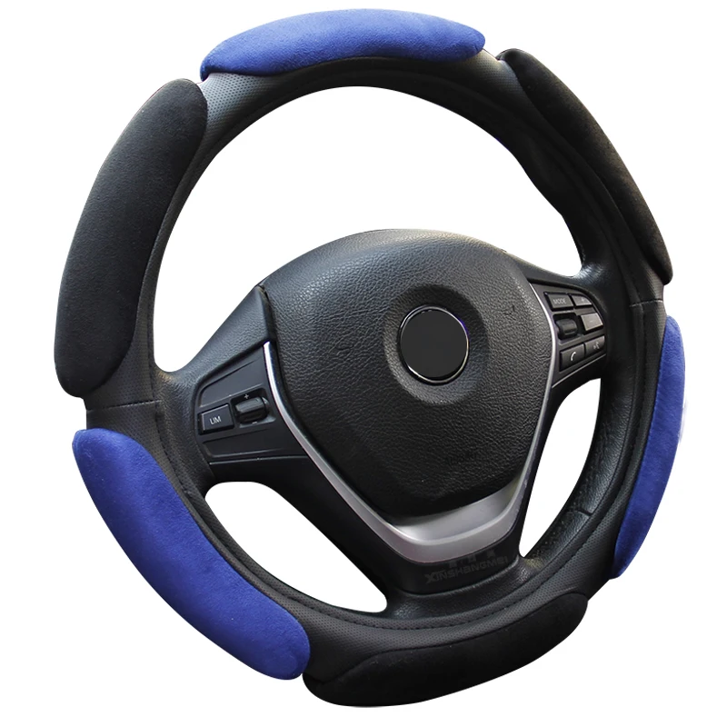 3D Non-slip Car Steering Wheel Cover Flocking Clothcar Steering Wheel Braid Universal Steering Protecting Automotive Interior
3D Non-slip Car Steering Wheel Cover Flocking Clothcar Steering Wheel Braid Universal Steering Protecting Automotive Interior