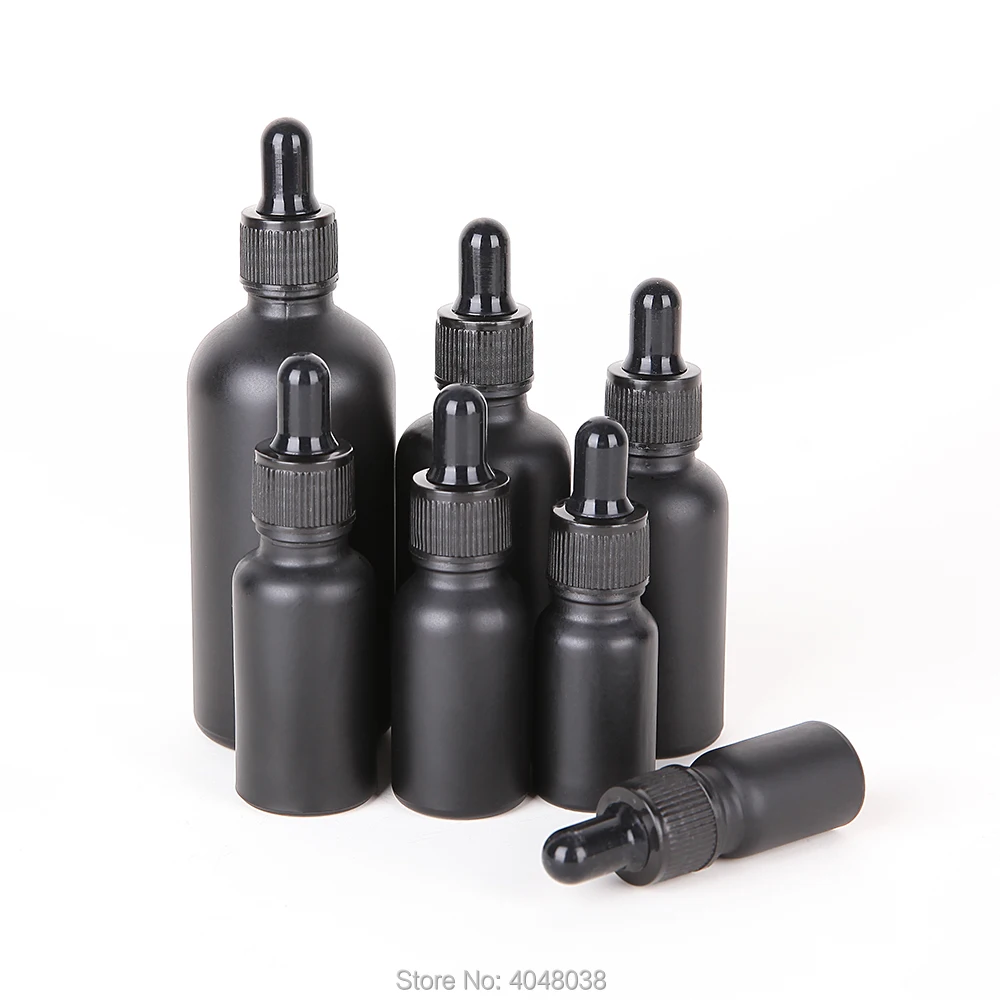 Essential Oil Bottles 5-30ML Black Dropper Bottle Empty Vial Cosmetics Storage Container Matte Frost Glass Dispensing Bottle
Essential Oil Bottles 5-30ML Black Dropper Bottle Empty Vial Cosmetics Storage Container Matte Frost Glass Dispensing Bottle