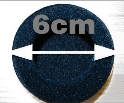 100Pcs Soft Foam Earbud Earphone Ear pads Replacement Sponge Covers Tips External Diameter 60mm For 6CM Earphone
100Pcs Soft Foam Earbud Earphone Ear pads Replacement Sponge Covers Tips External Diameter 60mm For 6CM Earphone