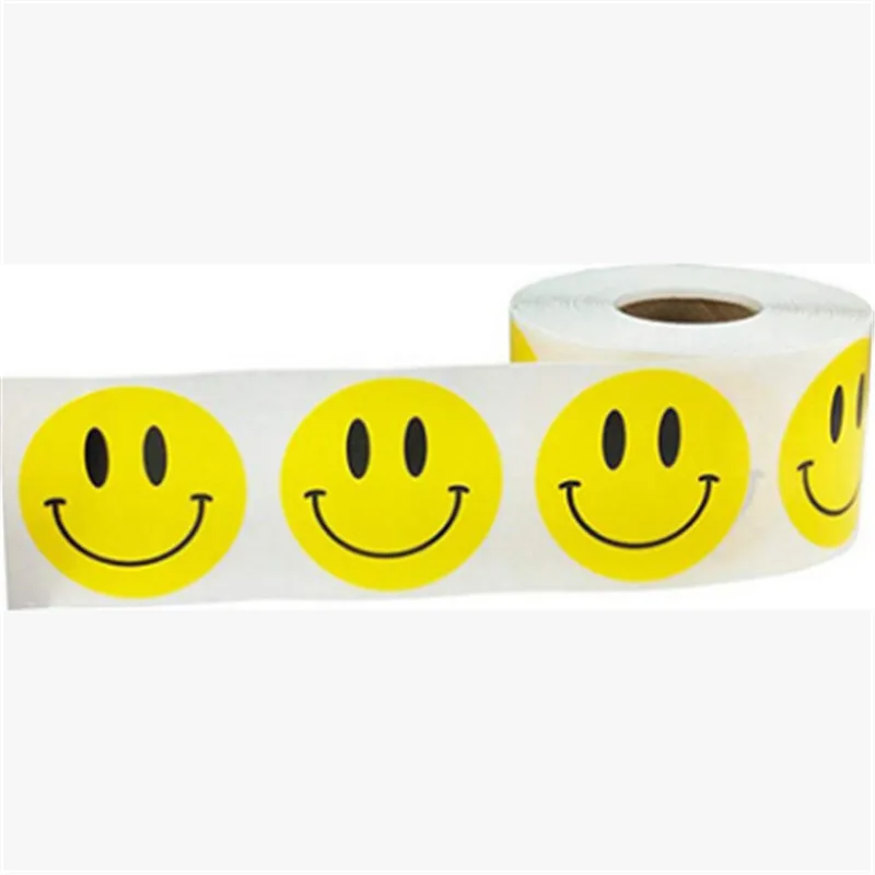 500Pcs/Lot Yellow Round Smile Face Stickers Labels For Birthday Party Wedding Gift Decoration
500Pcs/Lot Yellow Round Smile Face Stickers Labels For Birthday Party Wedding Gift Decoration