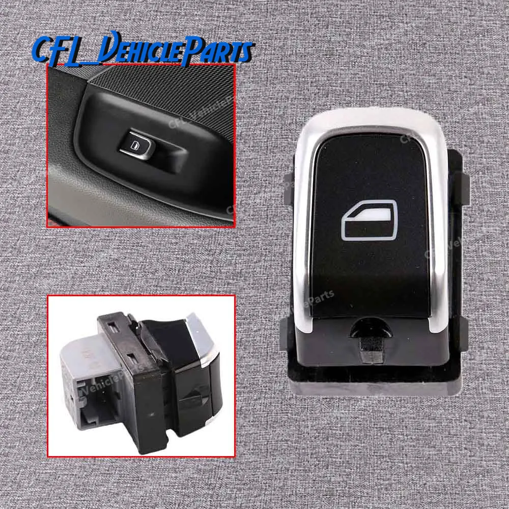 Chrome Passenger Side Power Window Control Switches 8KD959855A For Audi A4 S4 2009-2015 B8 Allroad A5 S5 RS5 Q5 2009-2015
Chrome Passenger Side Power Window Control Switches 8KD959855A For Audi A4 S4 2009-2015 B8 Allroad A5 S5 RS5 Q5 2009-2015