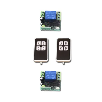 DC 12V Mini RF Wireless Remote Control Switch 2pcsTransmitter 1CH Relay Switches with 2pcs Receiver Hot Sales
DC 12V Mini RF Wireless Remote Control Switch 2pcsTransmitter 1CH Relay Switches with 2pcs Receiver Hot Sales
