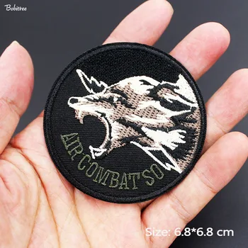 Tactical Creative Wolf Badges Fabric Patches Iron on Embroidered Applique for Clothes Jacket Decoration
Tactical Creative Wolf Badges Fabric Patches Iron on Embroidered Applique for Clothes Jacket Decoration