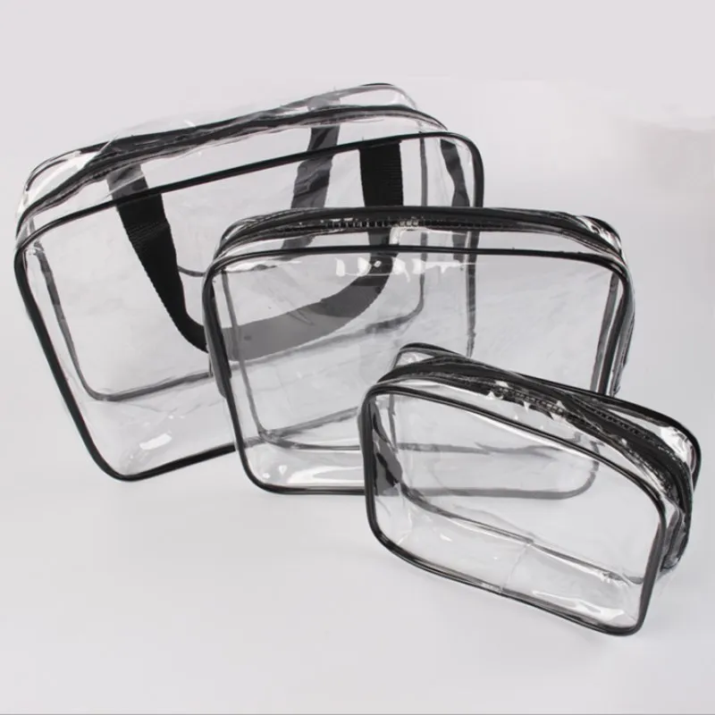 New Transparent PVC Cosmetic Bag Multi-function Travel Men's Wash Bag Waterproof Portable Three-piece Storage Bag
New Transparent PVC Cosmetic Bag Multi-function Travel Men's Wash Bag Waterproof Portable Three-piece Storage Bag