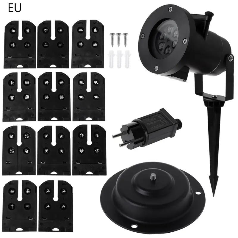 Waterproof LED Stage Light AC 100-240V Laser Diifferent Patterns Projection Lamp US/EU plug
Waterproof LED Stage Light AC 100-240V Laser Diifferent Patterns Projection Lamp US/EU plug