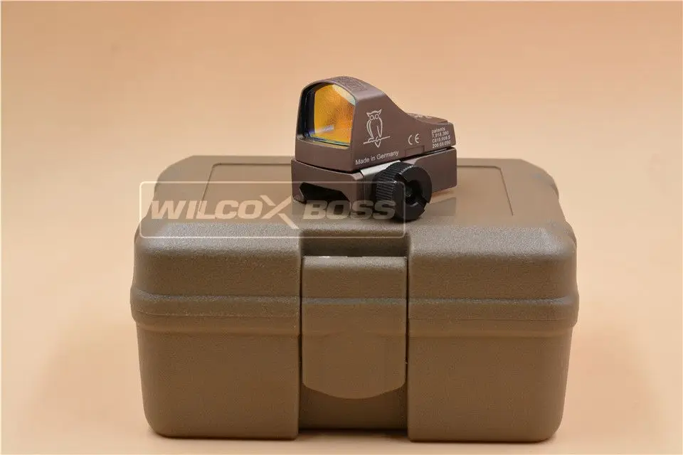 Tactical reflected optics Black Doctor Docter 3 III Auto Brightness Laser adjusting red dot sight fit any 20mm rail mount (Tan)
Tactical reflected optics Black Doctor Docter 3 III Auto Brightness Laser adjusting red dot sight fit any 20mm rail mount (Tan)
