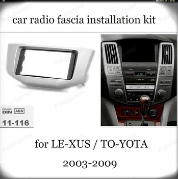 1-DIN car radio fascia installation kit for TO-YOTA Ha-rrier year 03-09 for LE-XUS RX-300 year 03-09 Silver CD modified box
1-DIN car radio fascia installation kit for TO-YOTA Ha-rrier year 03-09 for LE-XUS RX-300 year 03-09 Silver CD modified box