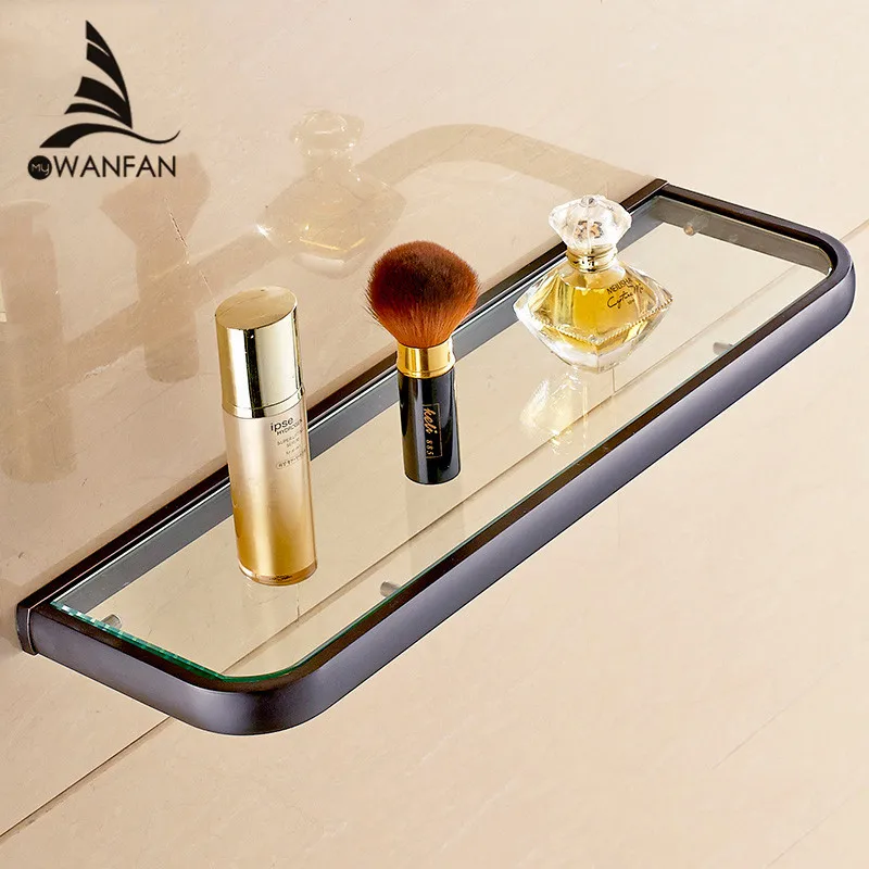 Bathroom Shelves Solid Brass Single Tier Glass Shelf Storage Cosmetics Shelf Wall Mout Bathroom Accessories Glass Holder F81398
Bathroom Shelves Solid Brass Single Tier Glass Shelf Storage Cosmetics Shelf Wall Mout Bathroom Accessories Glass Holder F81398
