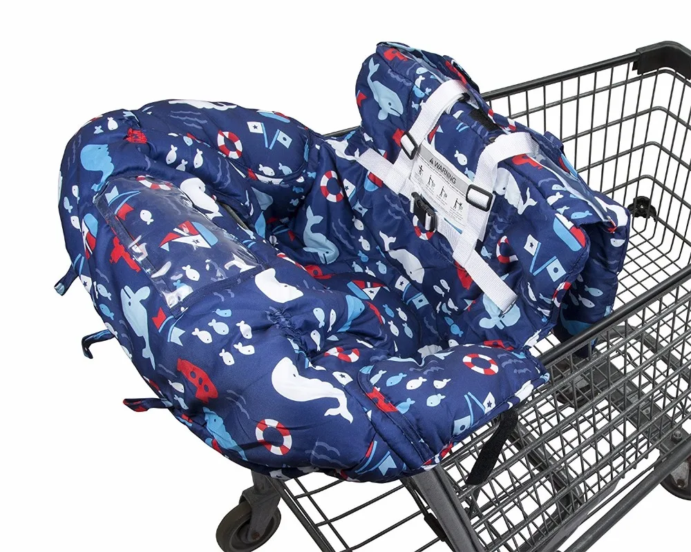 Premium Shopping Cart Cover & High Chair Cover, Easy Install, Harness System, Soft Comfort Cushioning, Universal Size, Protects
Premium Shopping Cart Cover & High Chair Cover, Easy Install, Harness System, Soft Comfort Cushioning, Universal Size, Protects