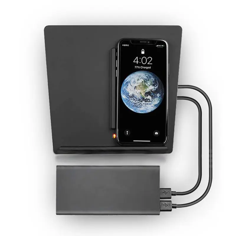 Model 3 Qi Fast Charger,Wireless Charger Stand with Dual USB Ports for Tesla Model 3 Center Console Accessories,Dual Mobile Char
Model 3 Qi Fast Charger,Wireless Charger Stand with Dual USB Ports for Tesla Model 3 Center Console Accessories,Dual Mobile Char