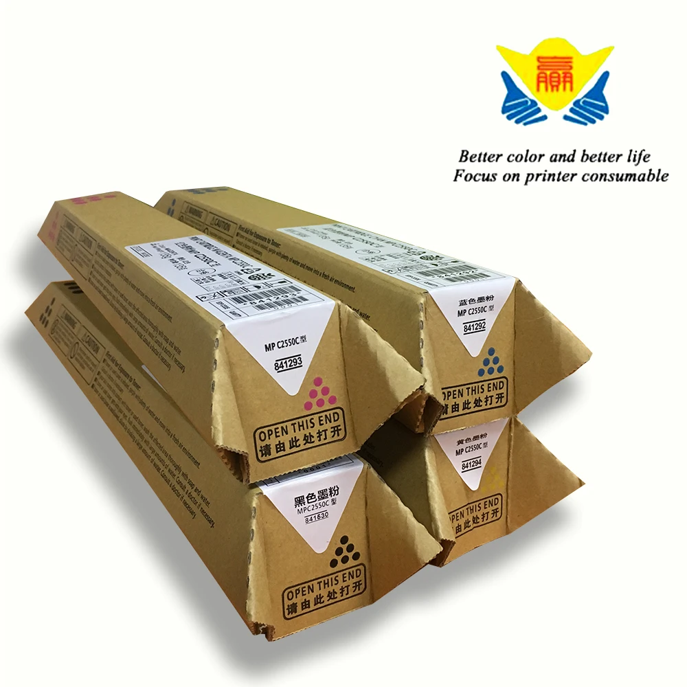 JIANYINGCHEN Compatible color toner cartridge for Ricoh MPC 2010 2050 2550 2530 2051 2551 (4pcs/lot) FREE shipping promotion
JIANYINGCHEN Compatible color toner cartridge for Ricoh MPC 2010 2050 2550 2530 2051 2551 (4pcs/lot) FREE shipping promotion