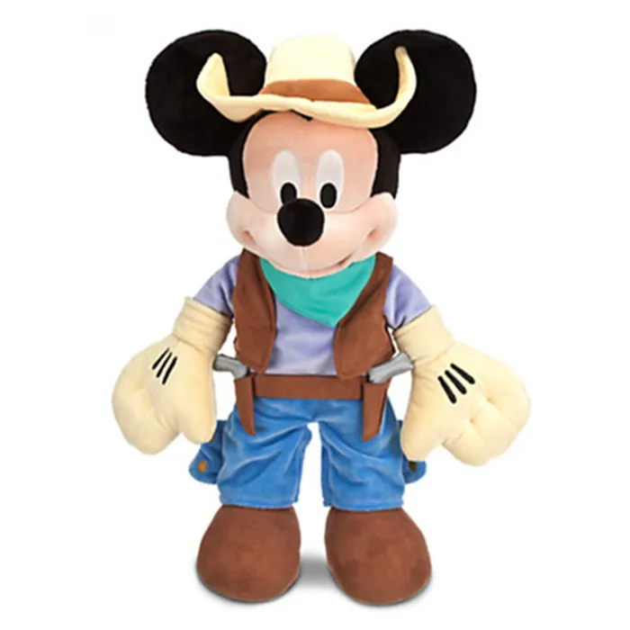 Talent Round Up Day Cowboy Mickey Mouse Plush Toy Cute Stuffed Animals 45cm 18'' Kids Toys for Children Gifts
Talent Round Up Day Cowboy Mickey Mouse Plush Toy Cute Stuffed Animals 45cm 18'' Kids Toys for Children Gifts