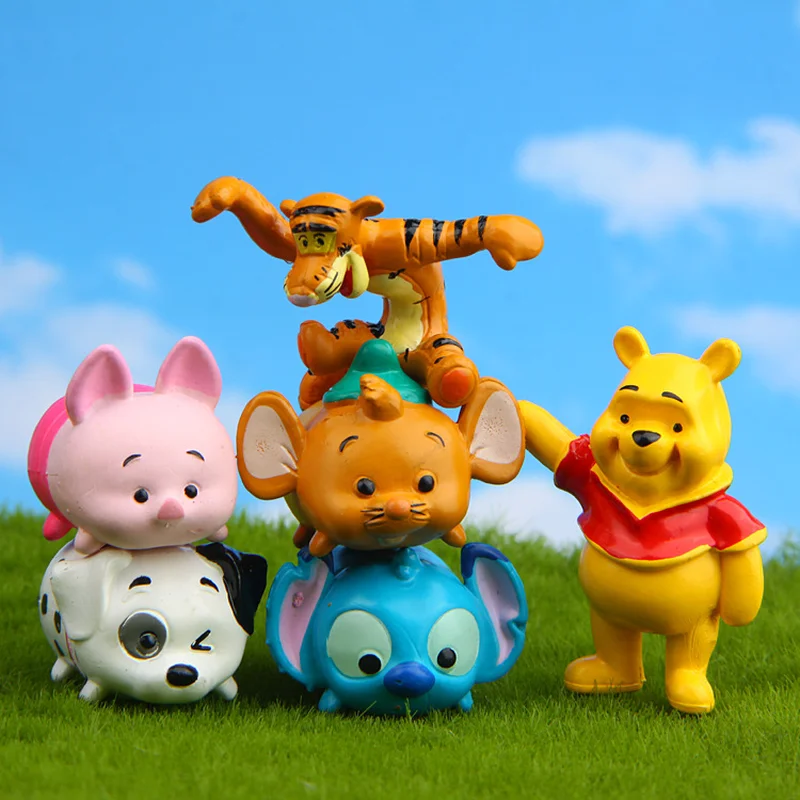 6pcs Q Version of The Bear Nizi Cartoon Dog&Tigger Action Figure Toys DIY Small Fresh Creative Landscape Lps Doll Accessories
6pcs Q Version of The Bear Nizi Cartoon Dog&Tigger Action Figure Toys DIY Small Fresh Creative Landscape Lps Doll Accessories