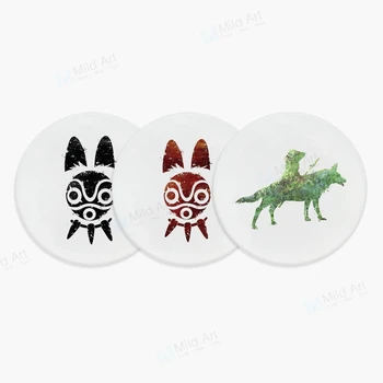 Watercolor Pop Japanese Anime Miyazaki Mononoke Princess Wolf Ceramic Bar Coaster Creative Kids Gift Kitchen Accessories Pad Mat
Watercolor Pop Japanese Anime Miyazaki Mononoke Princess Wolf Ceramic Bar Coaster Creative Kids Gift Kitchen Accessories Pad Mat