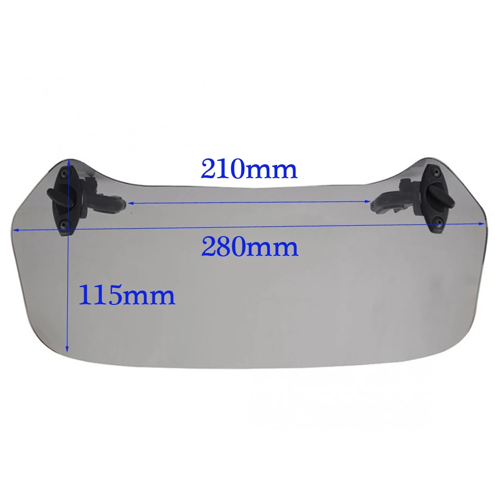 Smoked color Windshield Small Acrylic Frame Adjustable Clip On Extension For Motorcycles 1Pcs Useful Accessories
Smoked color Windshield Small Acrylic Frame Adjustable Clip On Extension For Motorcycles 1Pcs Useful Accessories