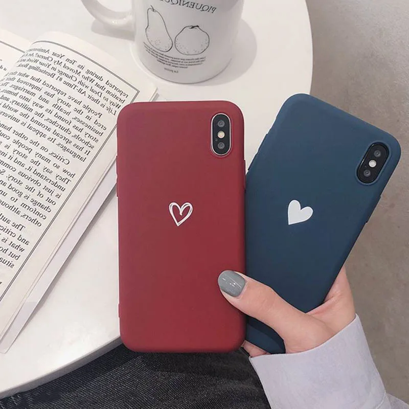 For iphone XR X XS Max Case For iphone 8Plus Love Couple Simple Cases For Fundas iphone 6 6S 7 8 Plus Candy Soft TPU Silicone
For iphone XR X XS Max Case For iphone 8Plus Love Couple Simple Cases For Fundas iphone 6 6S 7 8 Plus Candy Soft TPU Silicone