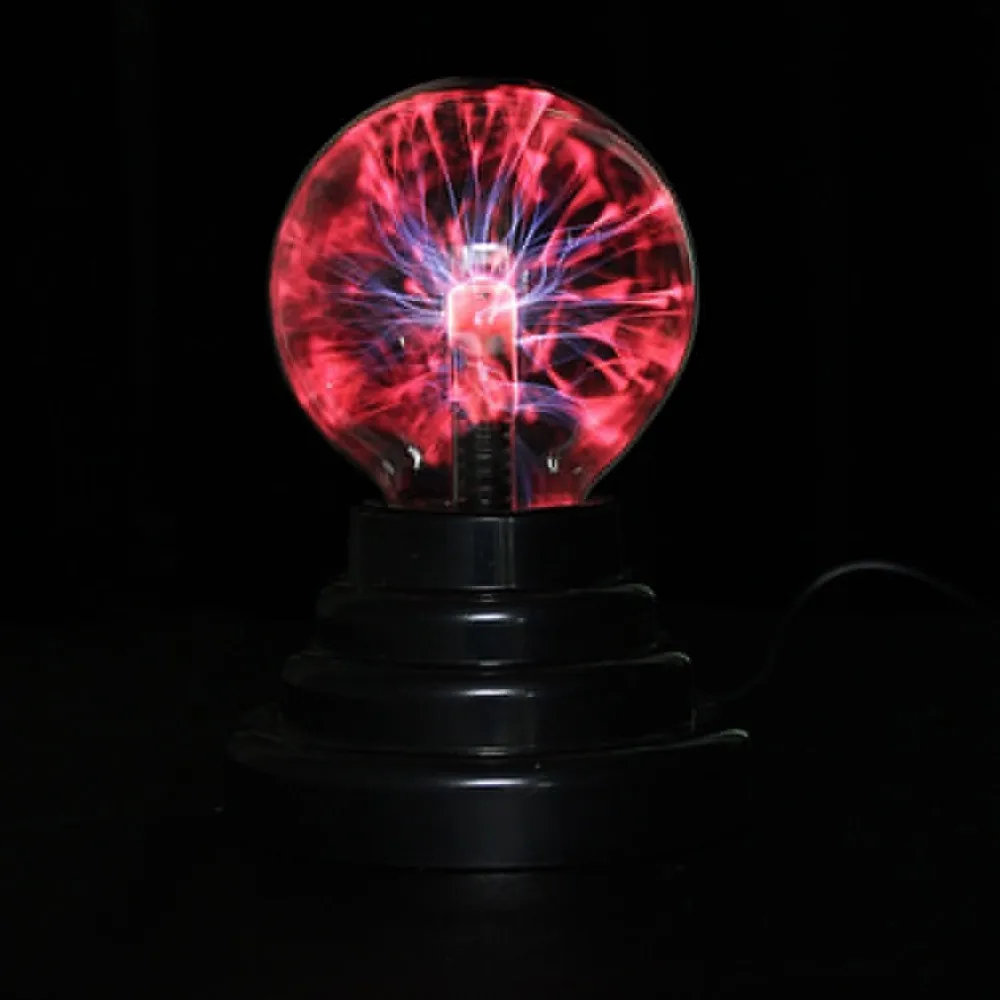 Новинка 2017 3 дюйма магический USB плазменный шар сферический свет кристалл и