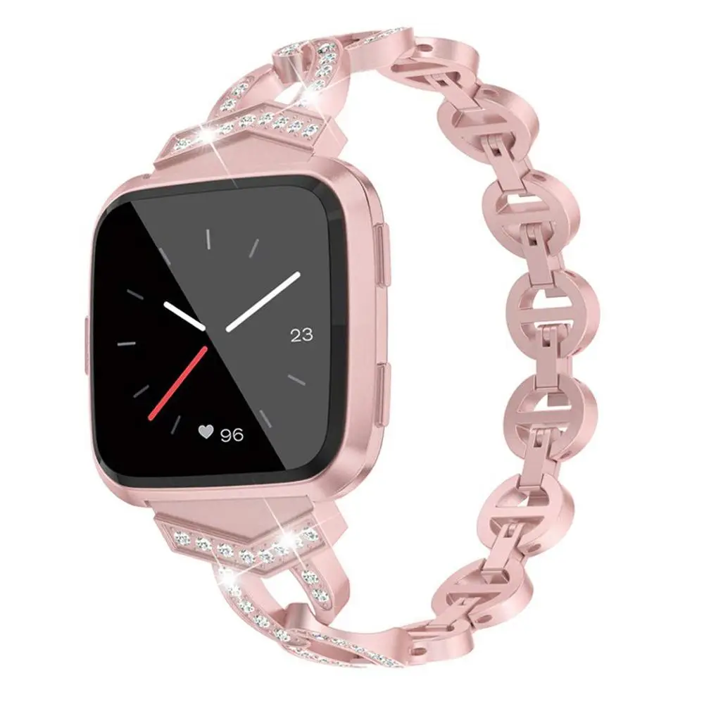 wrist strap For Fitbit Versa 2 /Lite WatchBand luxury Shinny Diamond Design Bracelet Stainless Steel For Fitbit Versa Straps
wrist strap For Fitbit Versa 2 /Lite WatchBand luxury Shinny Diamond Design Bracelet Stainless Steel For Fitbit Versa Straps