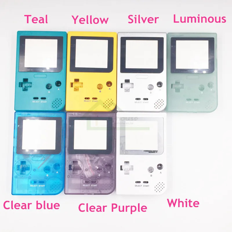 7 Colors for Gameboy Pocket Shell Cover Case replacement Housing Shell Case with Buttons Kit for GBP
7 Colors for Gameboy Pocket Shell Cover Case replacement Housing Shell Case with Buttons Kit for GBP