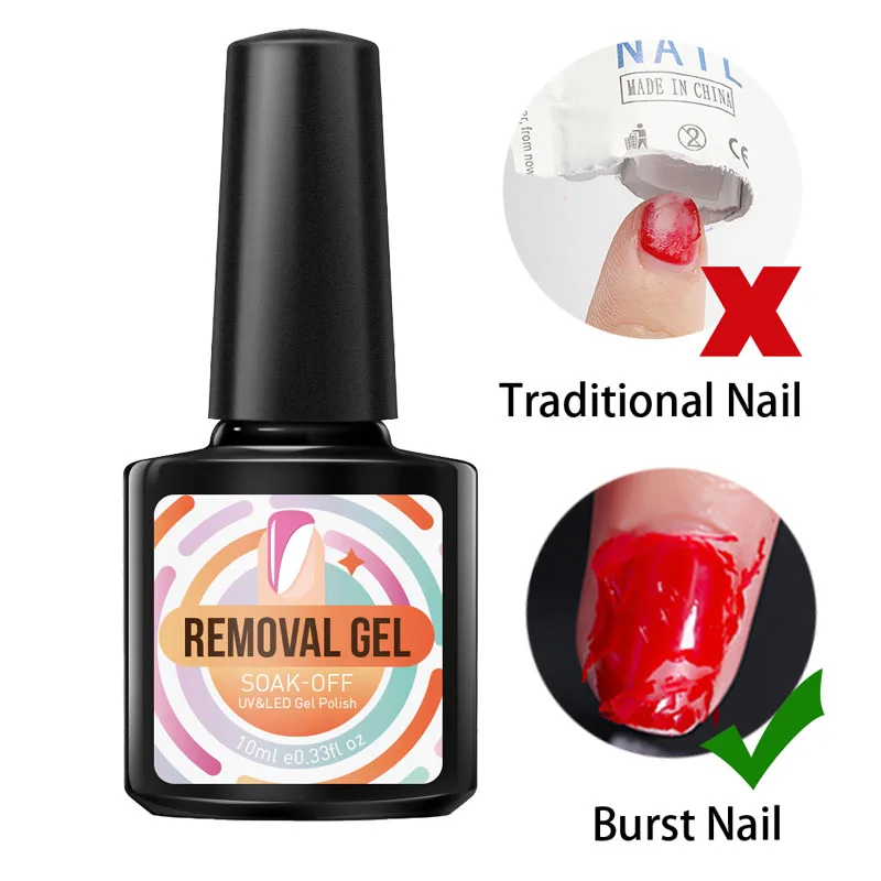 Modelones Burst Remover Nail Gel 10ML Nail Gel Burst Magic Remover UV Gel Polish Acrylic Degreaser For Nails Burst Clean
Modelones Burst Remover Nail Gel 10ML Nail Gel Burst Magic Remover UV Gel Polish Acrylic Degreaser For Nails Burst Clean