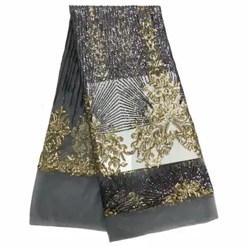 African Grey Gold Organza Sequins Lace Fabric 2019 Hot Sale Nigerian Wedding Dress High Quality Organza French Net Mesh Lace
African Grey Gold Organza Sequins Lace Fabric 2019 Hot Sale Nigerian Wedding Dress High Quality Organza French Net Mesh Lace
