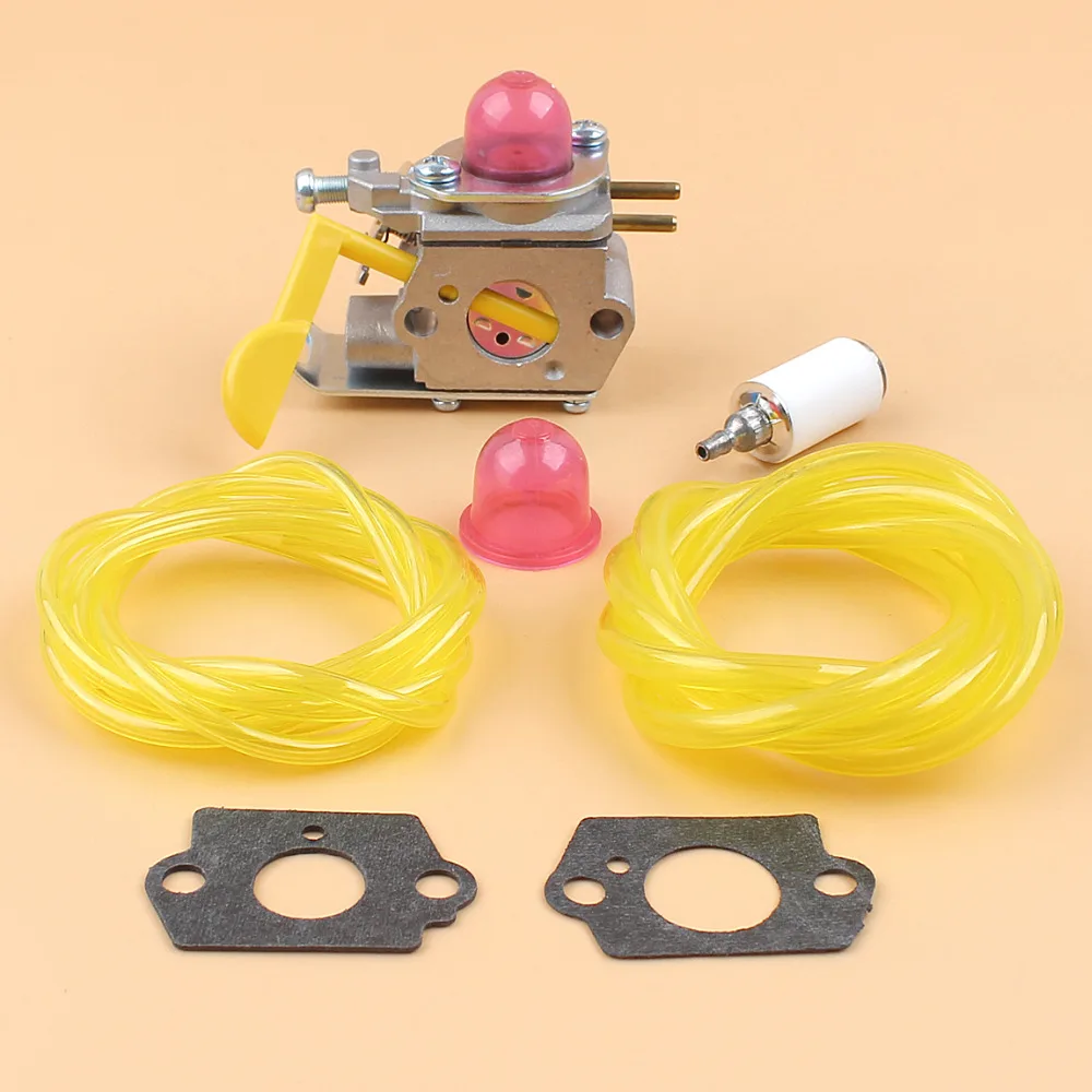 Carburetor Primer Bulb Fuel Line Filter Kit For Craftsman Poulan Weedeater FL25C FL20C XT260 FX26 XT260 Trimmer Zama C1U-W18
Carburetor Primer Bulb Fuel Line Filter Kit For Craftsman Poulan Weedeater FL25C FL20C XT260 FX26 XT260 Trimmer Zama C1U-W18