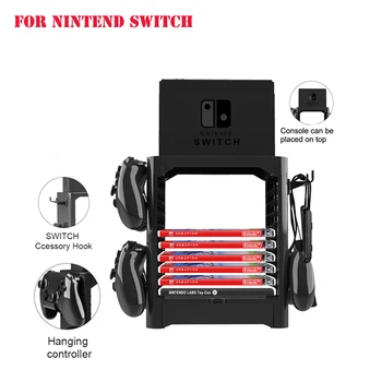 Multifunctional Disk Storage Tower Game Card Box Storage Stand Holder Bracket for Nintend Switch NS Console Controller Bracket
Multifunctional Disk Storage Tower Game Card Box Storage Stand Holder Bracket for Nintend Switch NS Console Controller Bracket