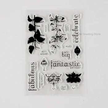 Clear stamps flower layering stamps for card making and scrapbooking birthday card quote stamps
Clear stamps flower layering stamps for card making and scrapbooking birthday card quote stamps