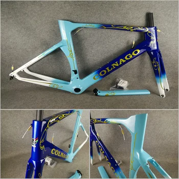 T1000 UD Glossy Dark blue sky blue gradient Art Concept carbon road frame bicycle Frameset With BB68/BB30 XXS/XS/S/M/L/XL
T1000 UD Glossy Dark blue sky blue gradient Art Concept carbon road frame bicycle Frameset With BB68/BB30 XXS/XS/S/M/L/XL