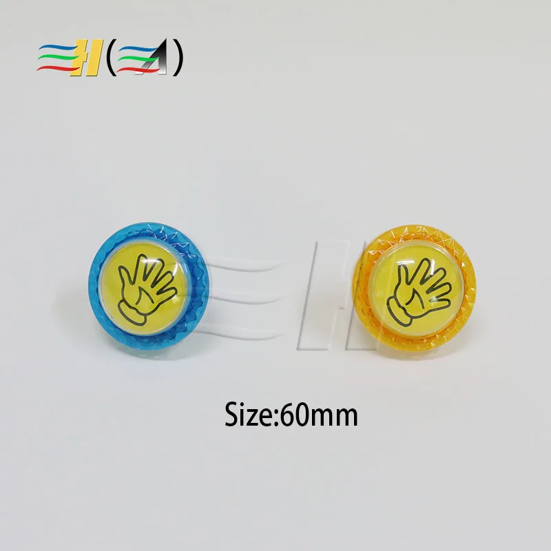 Clap Palm button Illuminated buttons arcade push 60mm | Спорт и развлечения