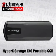 Kingston hyperx externo unidade de estado sólido 480gb hdd 960gb 3d nand usb 3.1 portátil ssd para pc mac ps4 um(China)