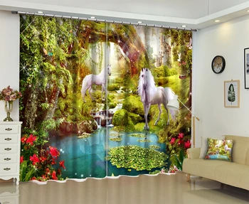 Chinese Modern Luxury Horse 3D Blackout Window Curtain Drapes For Living room Bed room Office Hotel Wall Tapestry Cortinas
Chinese Modern Luxury Horse 3D Blackout Window Curtain Drapes For Living room Bed room Office Hotel Wall Tapestry Cortinas